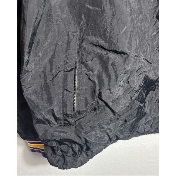 Champion UNI Panthers Pullover Windbreaker Jacket Mens XXL Purple Gold Vintage - Picture 7 of 10